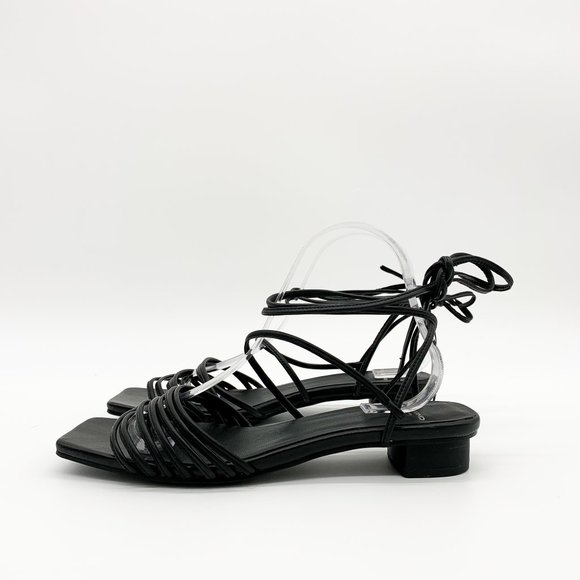 VAGABOND Shoemakers Anni Ankle Tie Sandal Black - Picture 6 of 8
